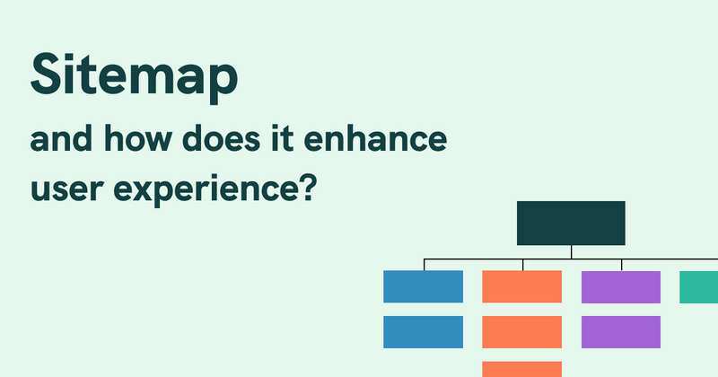 What is sitemap and how does it enhance user experience?
